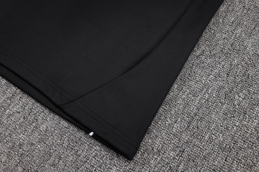 2025-26 Germany Black (four-star crest) Long zipper Training suit Adults Or Children