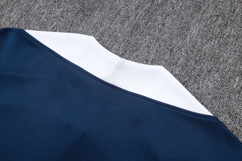 2025-26 Paris Blue-White Training suit Adults Or Children