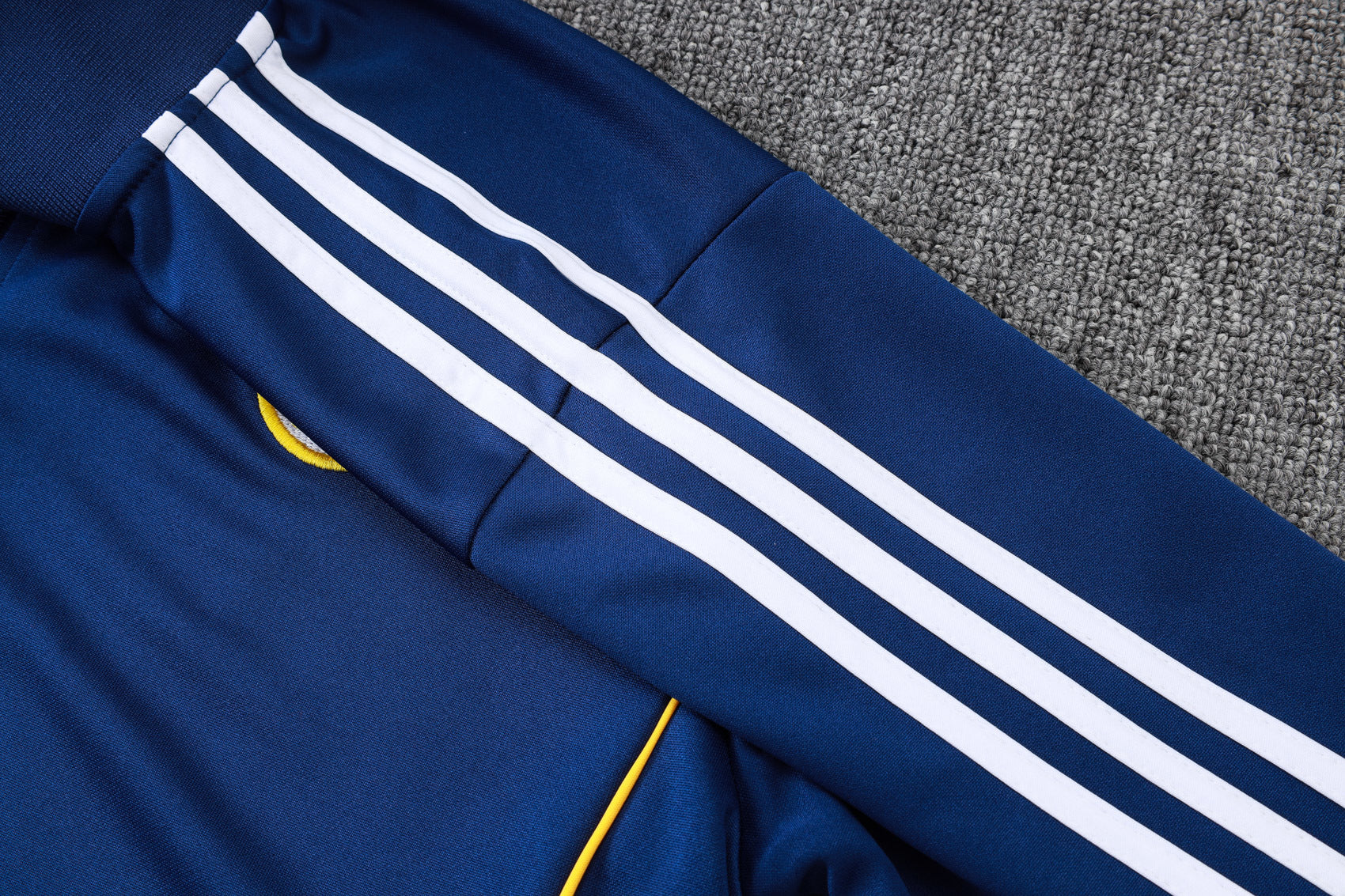 2025-26 Real Madrid Long zipper Royal Blue training suit S-2XL