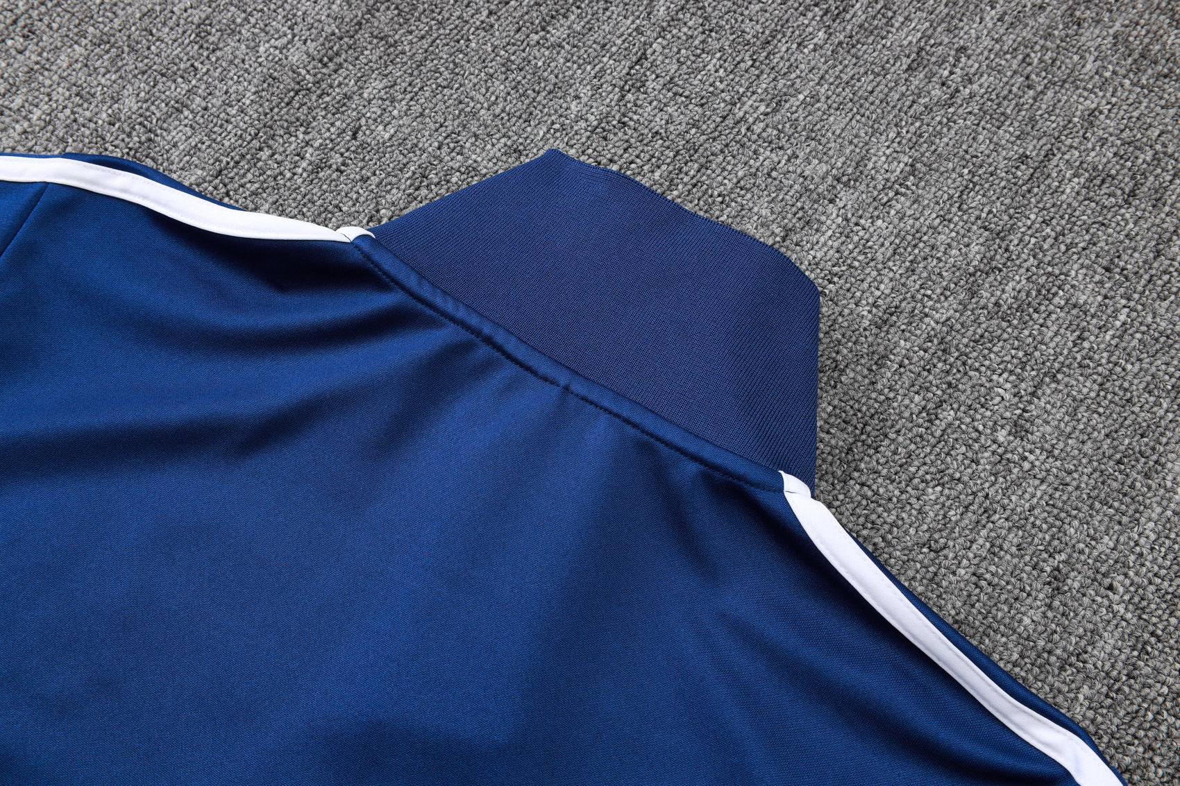 2025-26 Real Madrid Long zipper Royal Blue training suit S-2XL