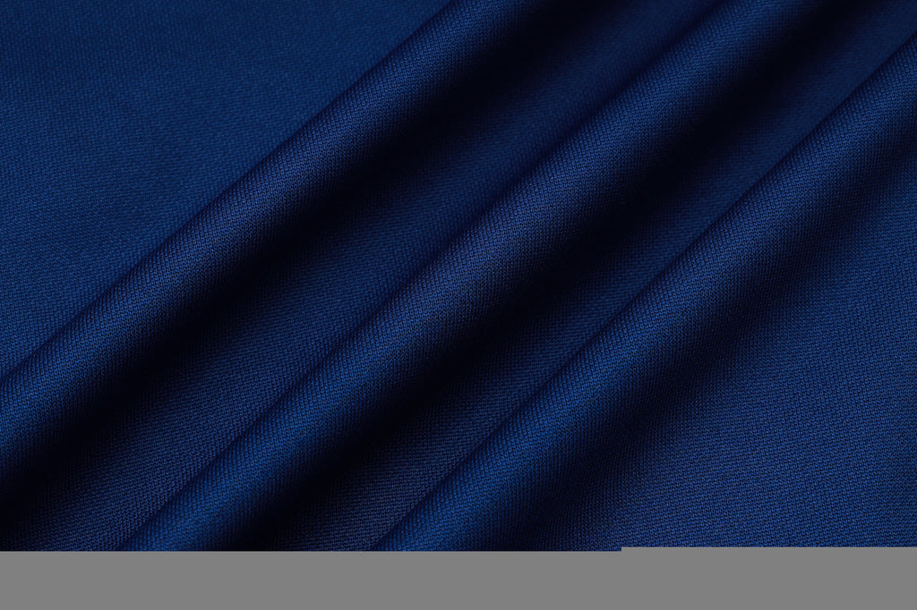 2025-26 Real Madrid Long zipper Royal Blue training suit S-2XL