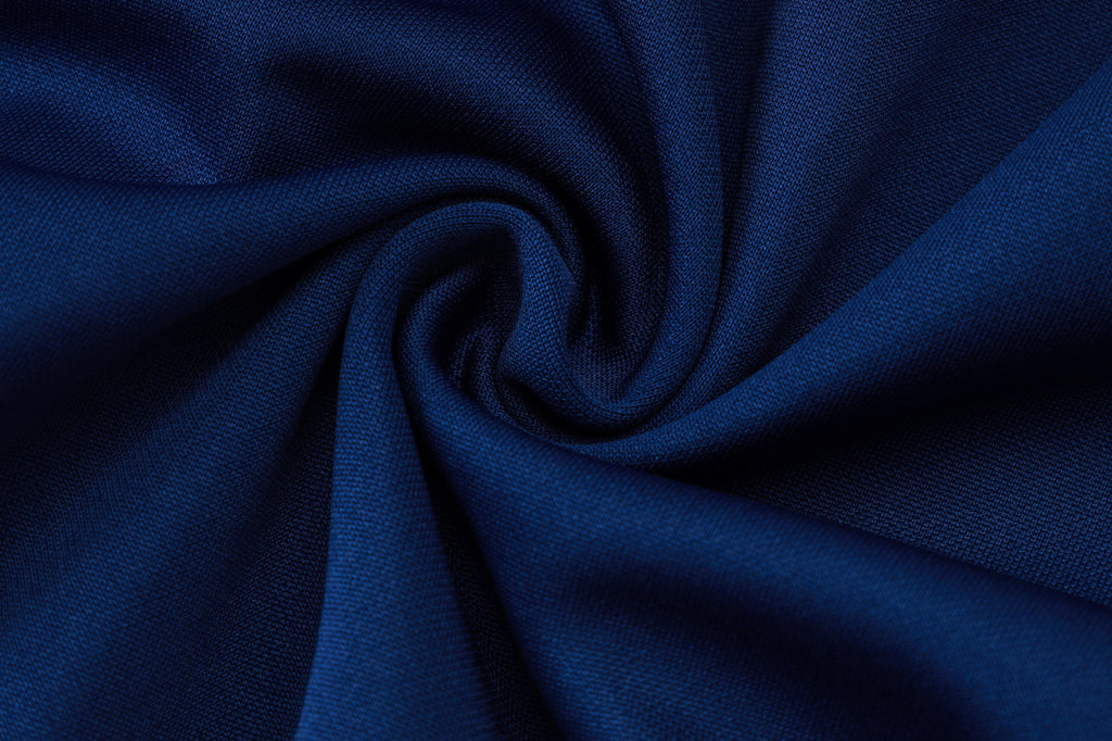 2025-26 Real Madrid Long zipper Royal Blue training suit S-2XL