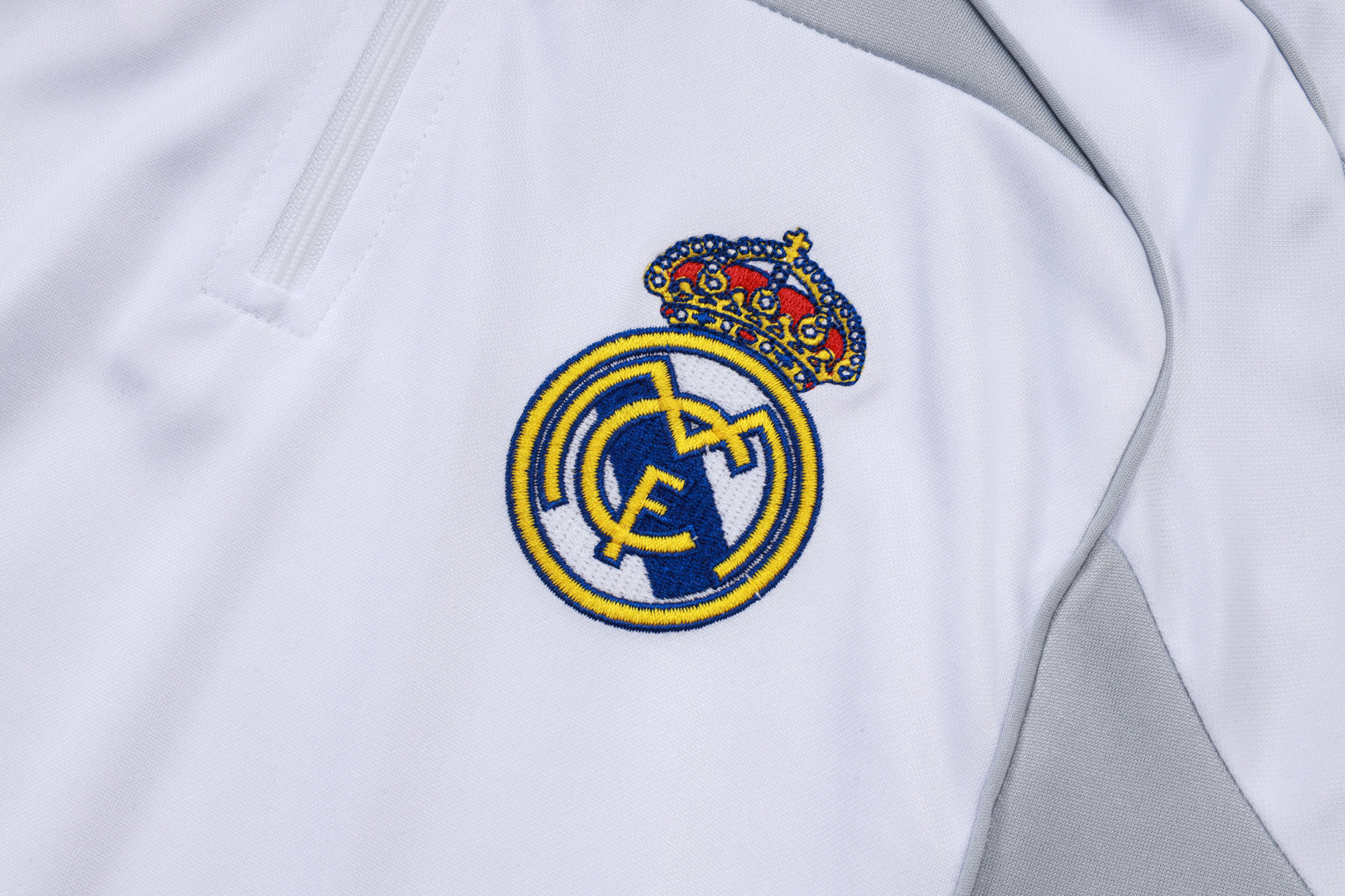 2025-26 Real Madrid off-white gray training suit S-2XL
