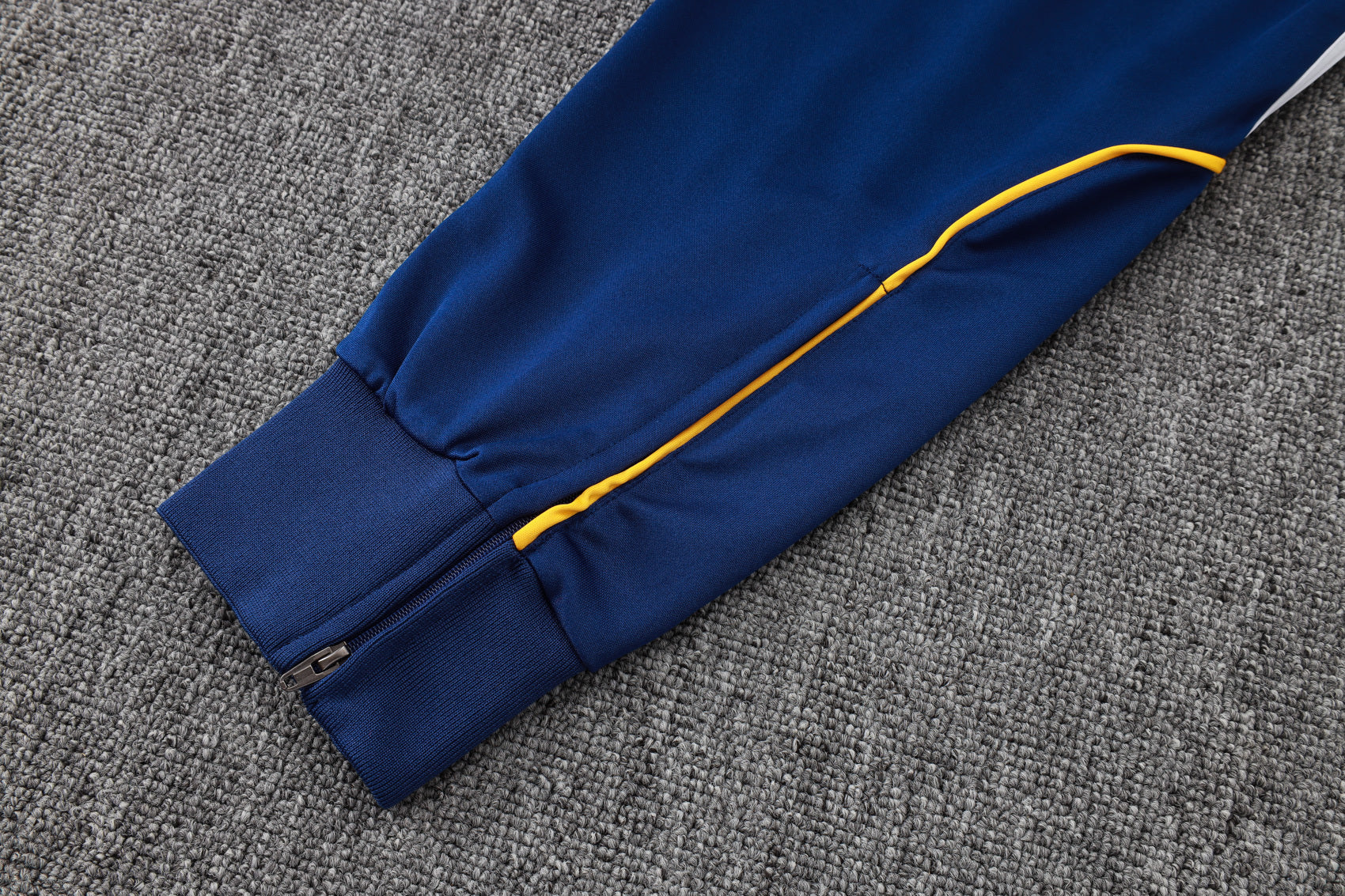 2025-26 Real Madrid Long zipper Royal Blue training suit S-2XL