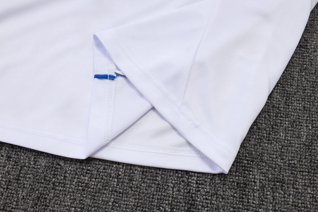 2025-26 Bayern Munich white (with blue trim) Training suit Adults Or Children