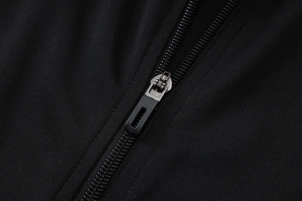 2025-26 Real Madrid Long zipper Black-Gold training suit S-2XL