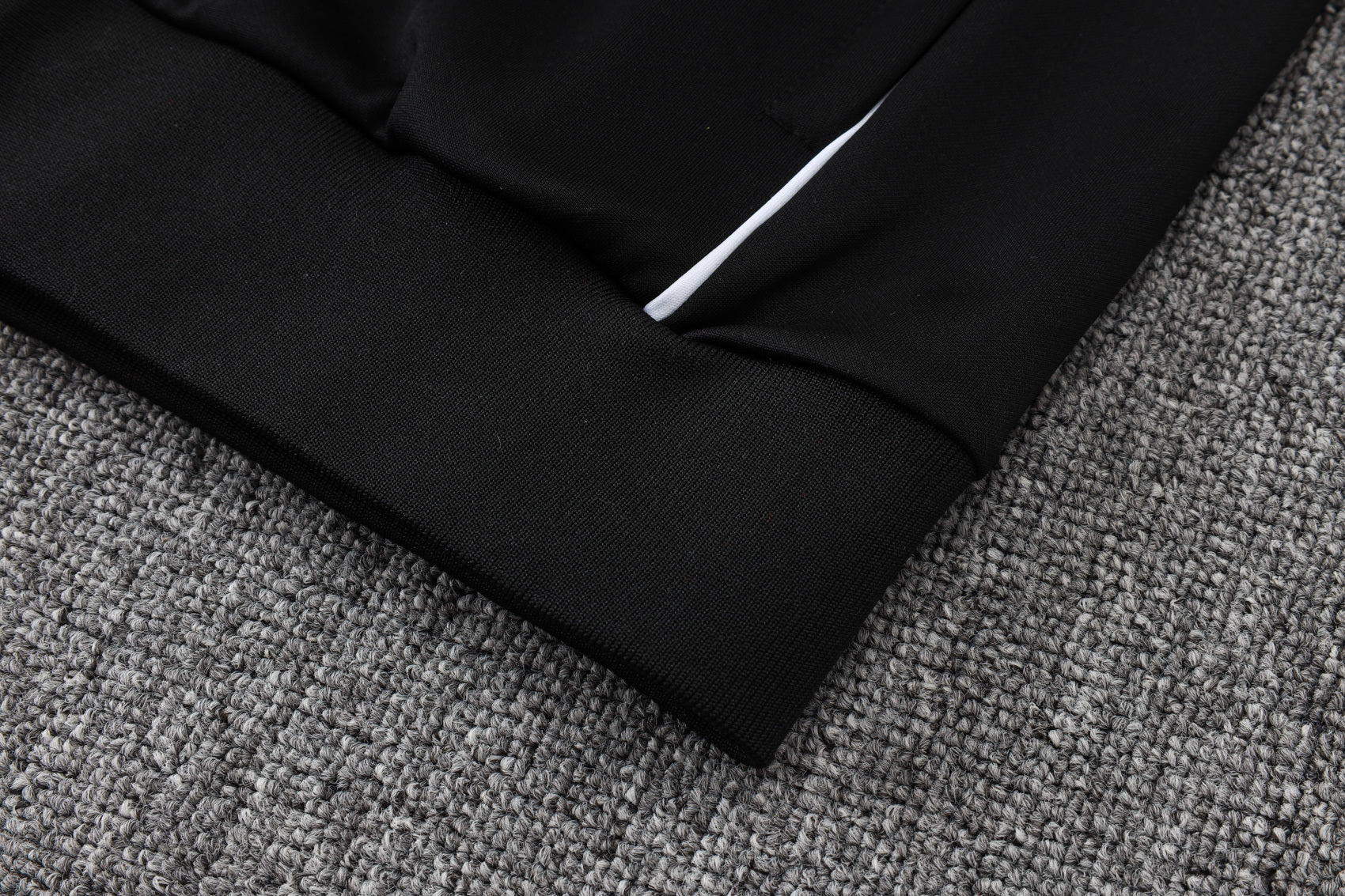 2025-26 Real Madrid Long zipper Black-Gold training suit S-2XL