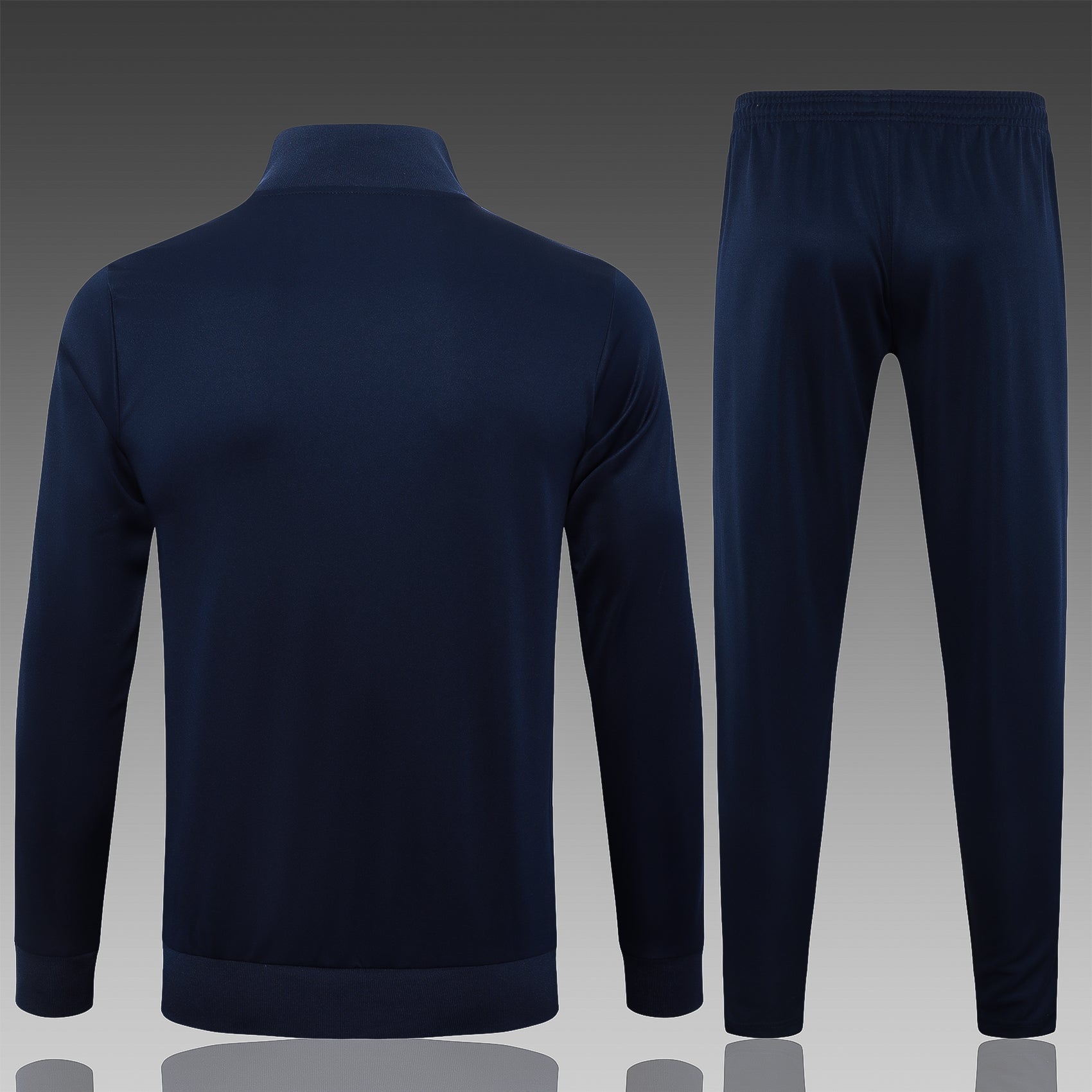 2024-25 Real Madrid Royal blue Training Suit Kit Long zipper S-2XL