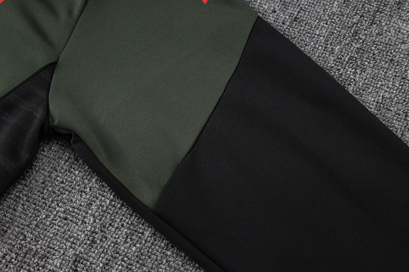 2025-26 Bayern Munich Black Training Suit S-2XL