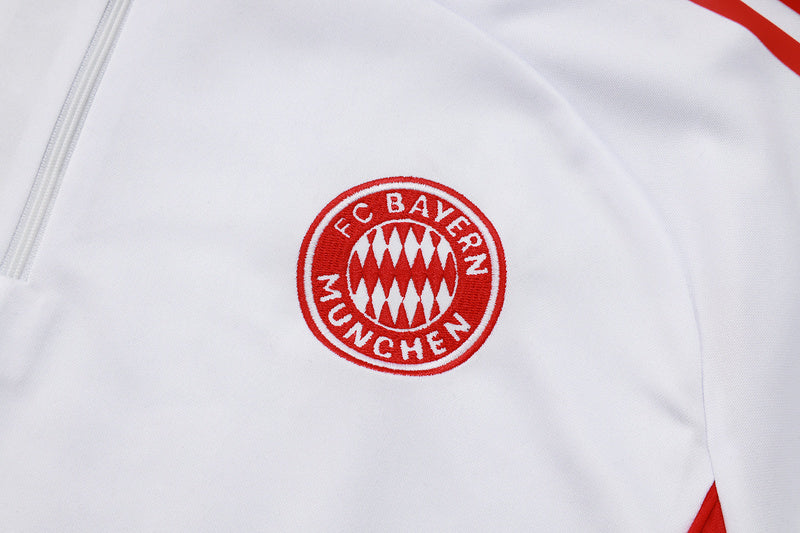 2025-26 Bayern Munich White Training Suit S-2XL