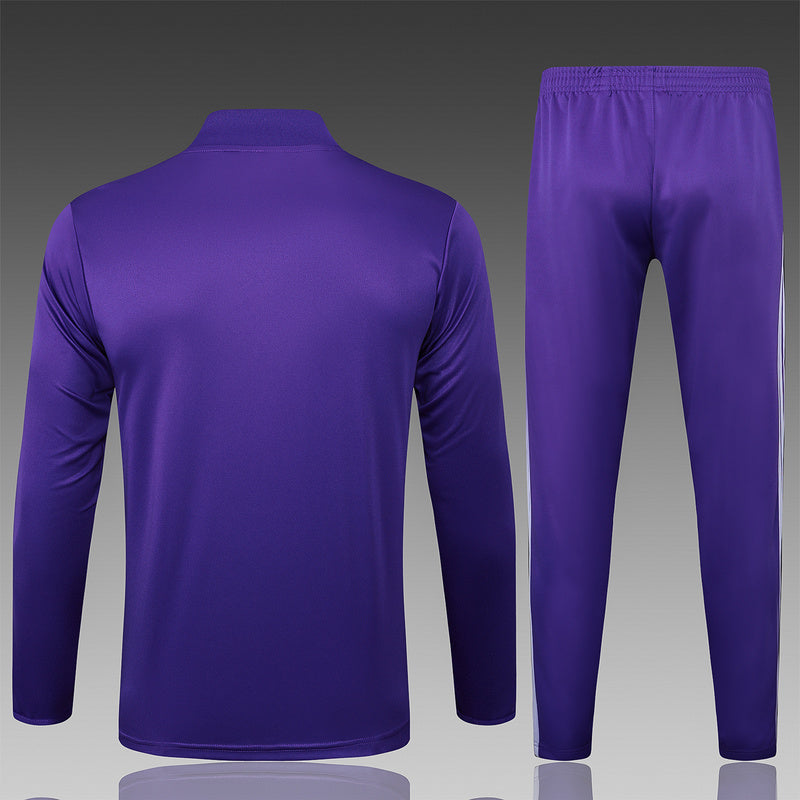 2025-26 Real Madrid Purple Adult training suit S-2XL