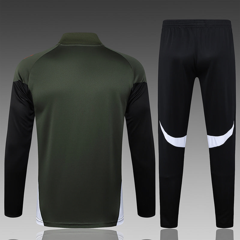 2025-26 Bayern Munich Black Training Suit S-2XL