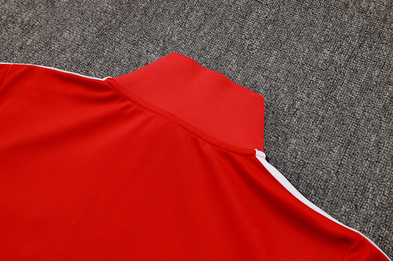 2025-26 Flamengo Red Adult long pull training suit S-2XL