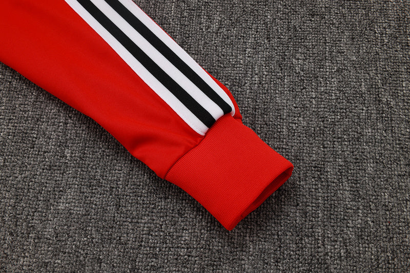 2025-26 Flamengo Red Adult long pull training suit S-2XL