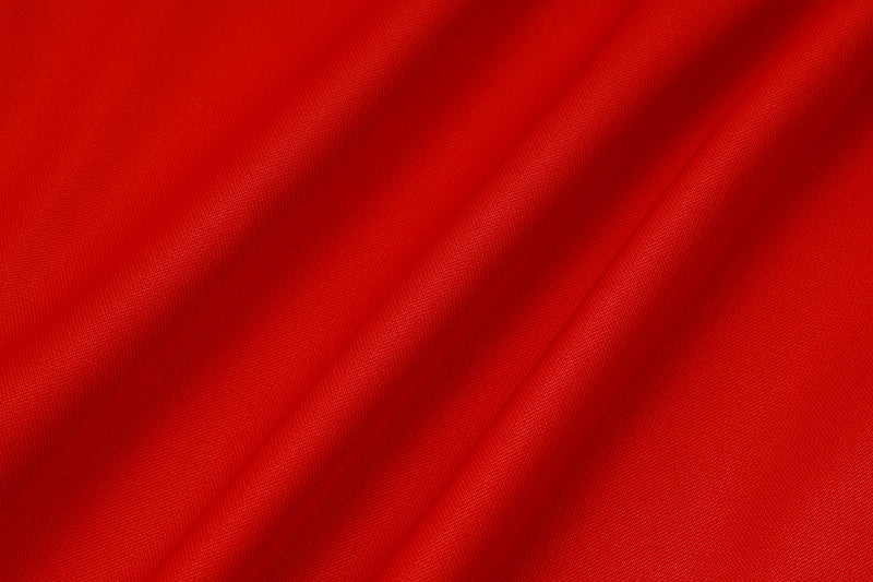 2025-26 Manchester United Red Adult long pull training suit S-2XL