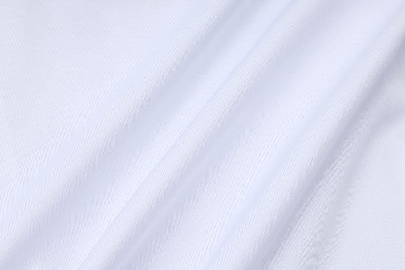 2025-26 Real Madrid White Adult long pull training suit S-2XL