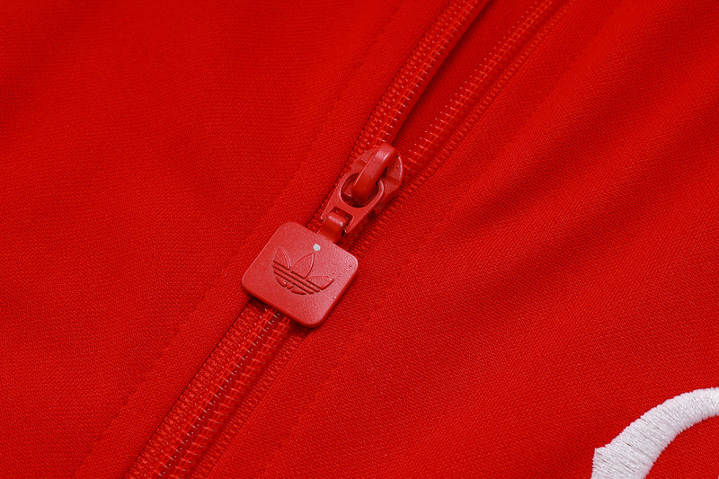 2025-26 Flamengo Red Adult long pull training suit S-2XL