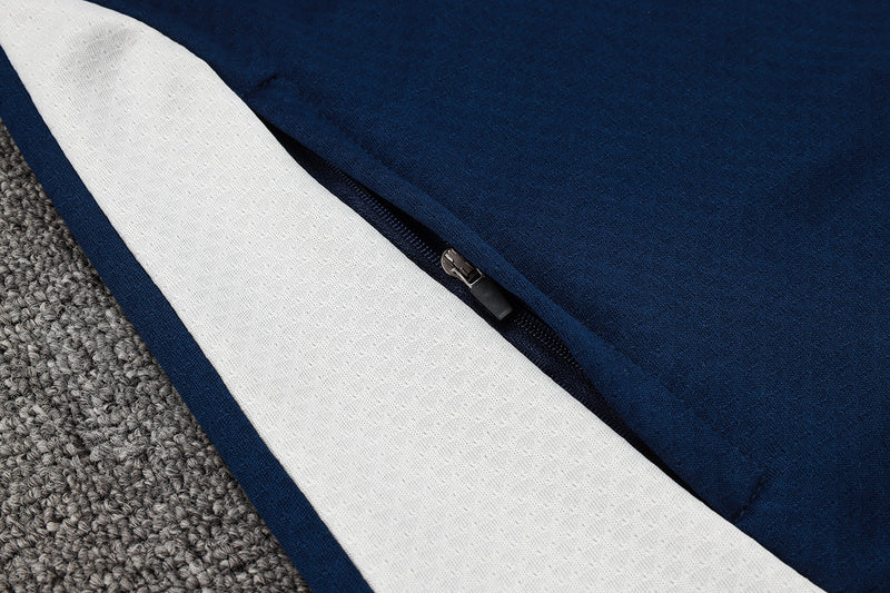 2025-26 Portugal Blue Adult long pull training suit S-2XL