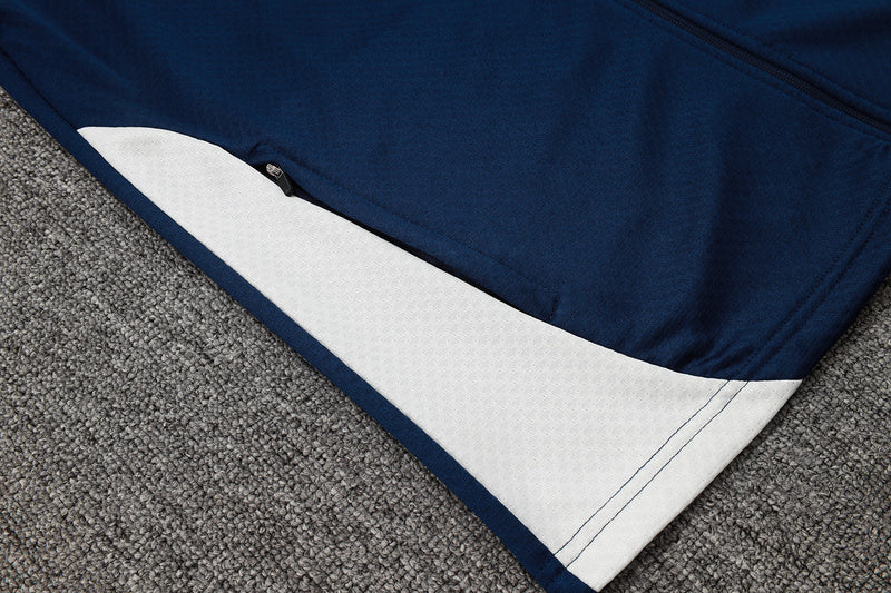 2025-26 Portugal Blue Adult long pull training suit S-2XL